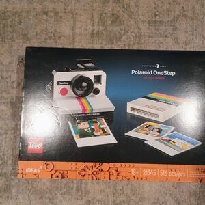 LEGO Polaroid OneStep Camera with Rainbow Accents
